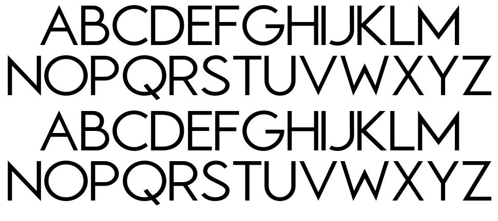 Thermidava font specimens