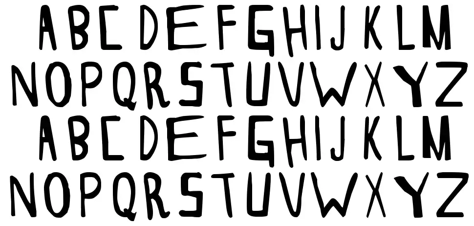 Thesordenfont specimens