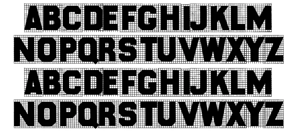 Thespianfont specimens