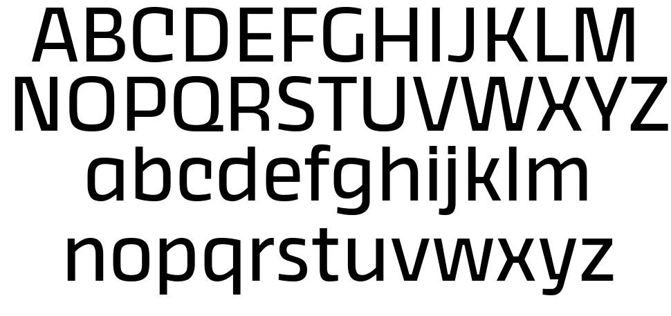 Thicker font specimens