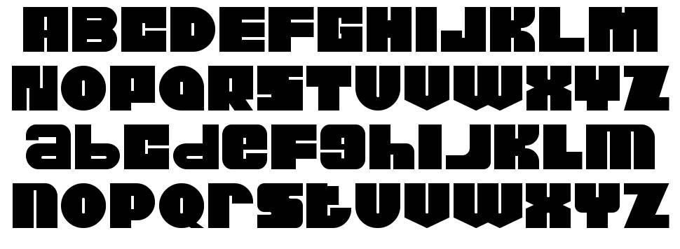Thicxer font Örnekler