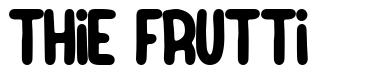 Thie Frutti font