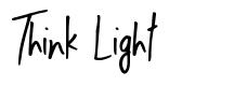 Think Light шрифт