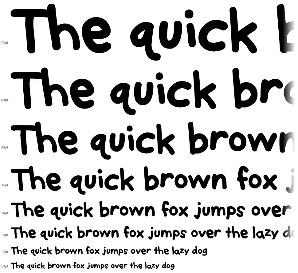 Think Thick font by FontPanda FontRiver