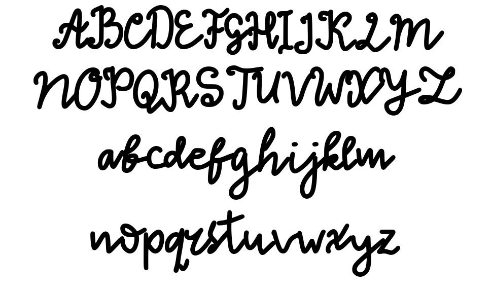 Thinna Bell font