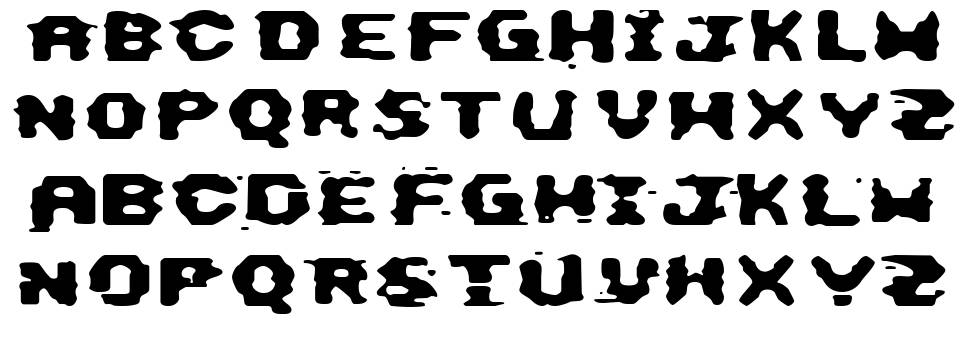 This Emulation font specimens