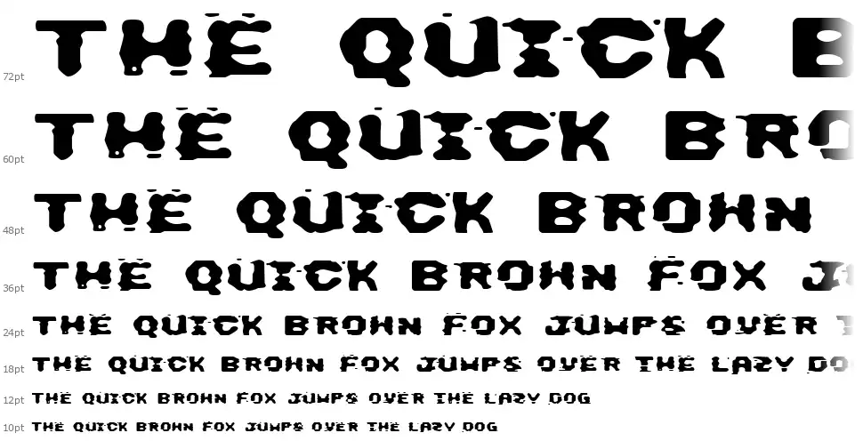This Emulationfont waterfall