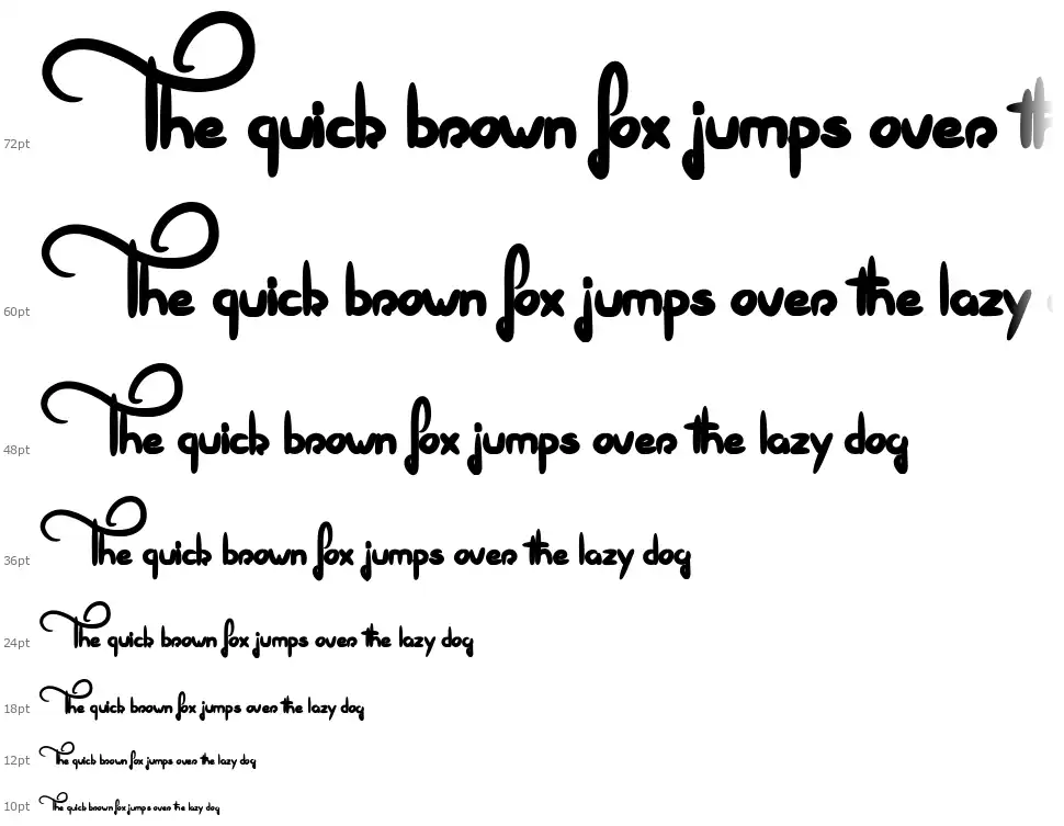 This is not a fontfont waterfall