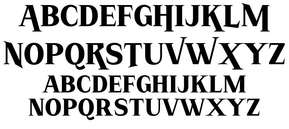Thoro font Örnekler