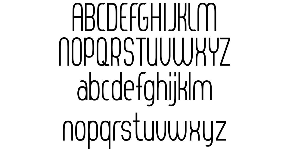 Thorup Sans font specimens