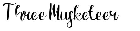 Three Musketeer font
