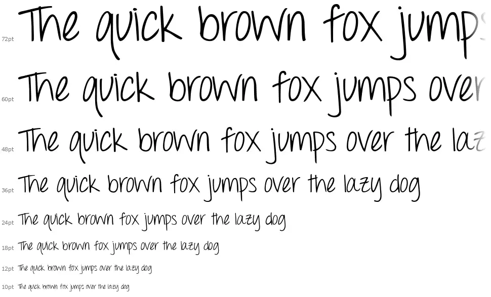 Throw My Hands Up in the Air font by Kimberly Geswein FontRiver