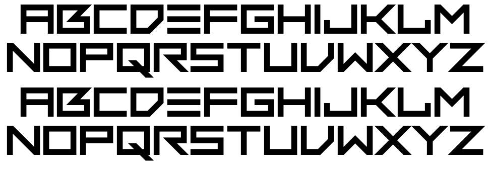Thumbs Down font specimens