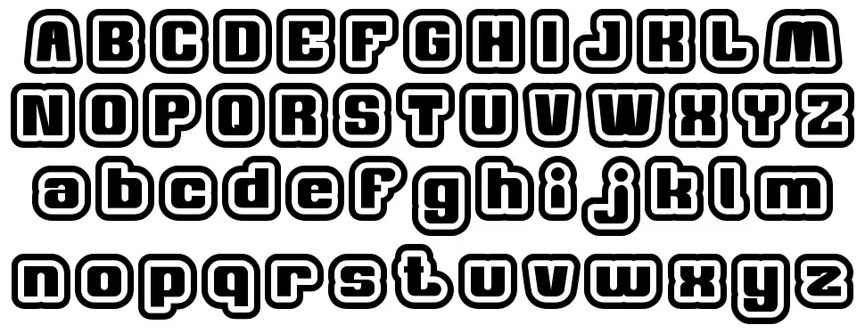 Thumbs Upfont specimens