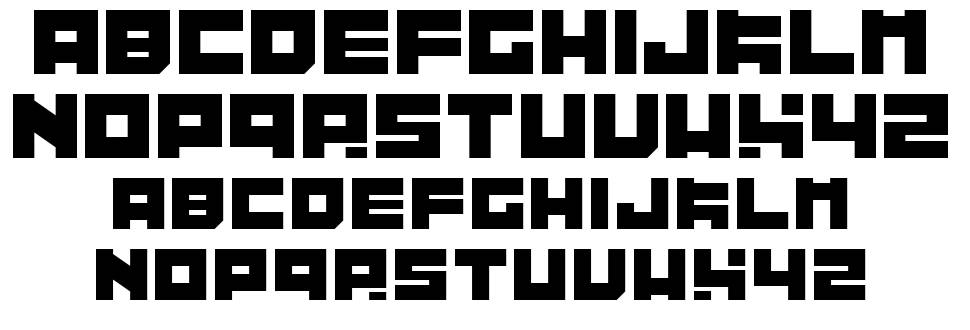 Tibitto フォント 標本