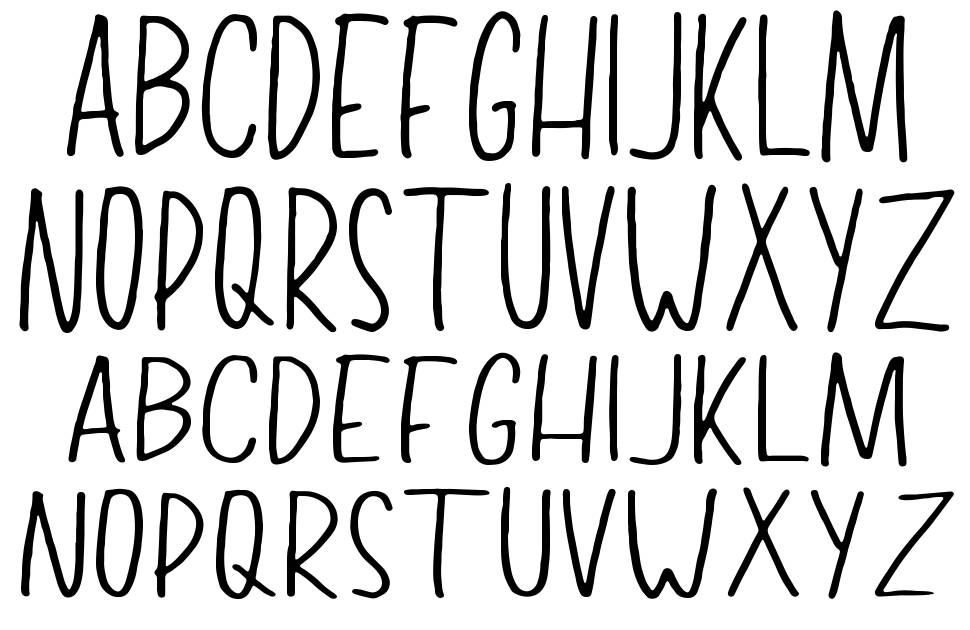 Tiffany Script font specimens