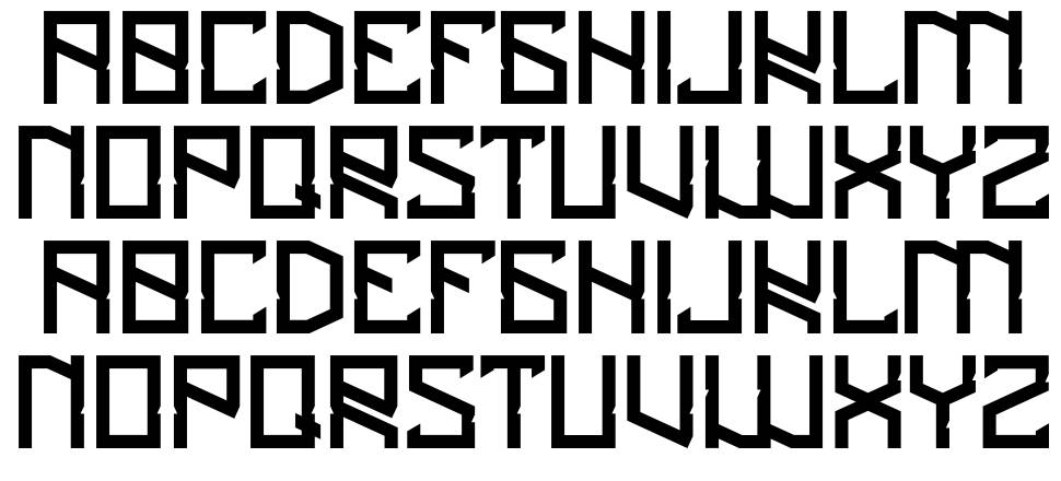 Tigerious font