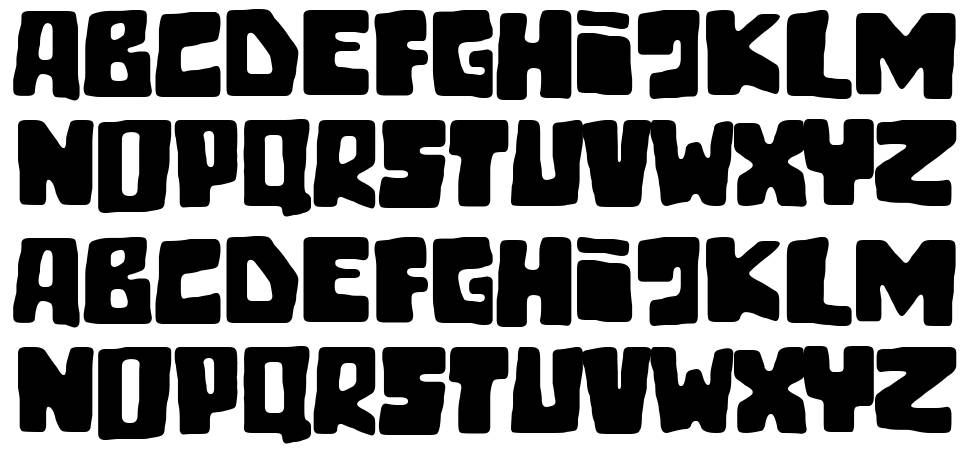 Tiki Tako font specimens