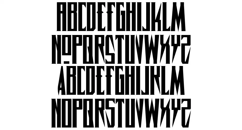 Timberwolf font Örnekler