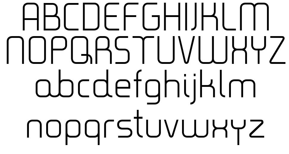 Timea font specimens