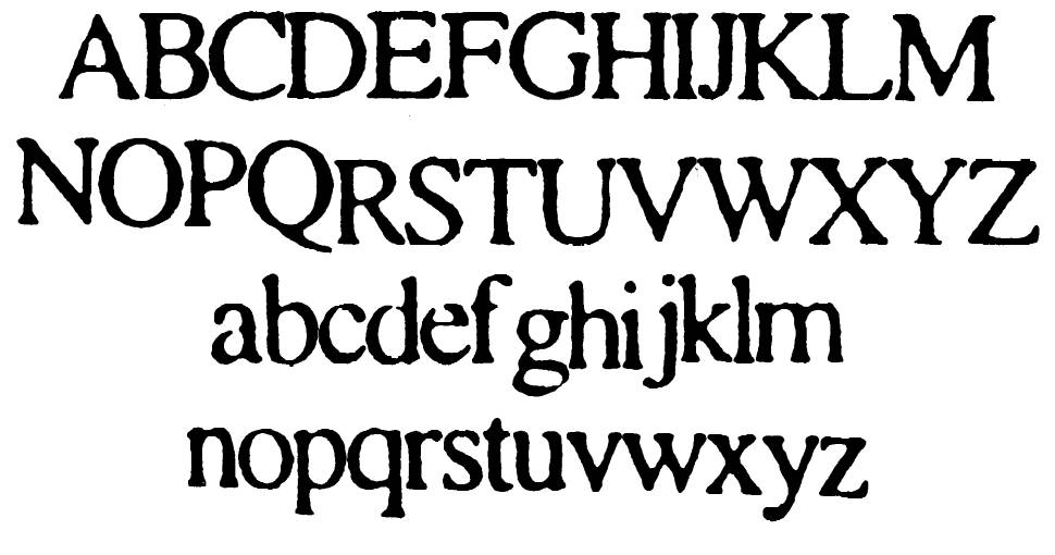 Times and Times again font specimens