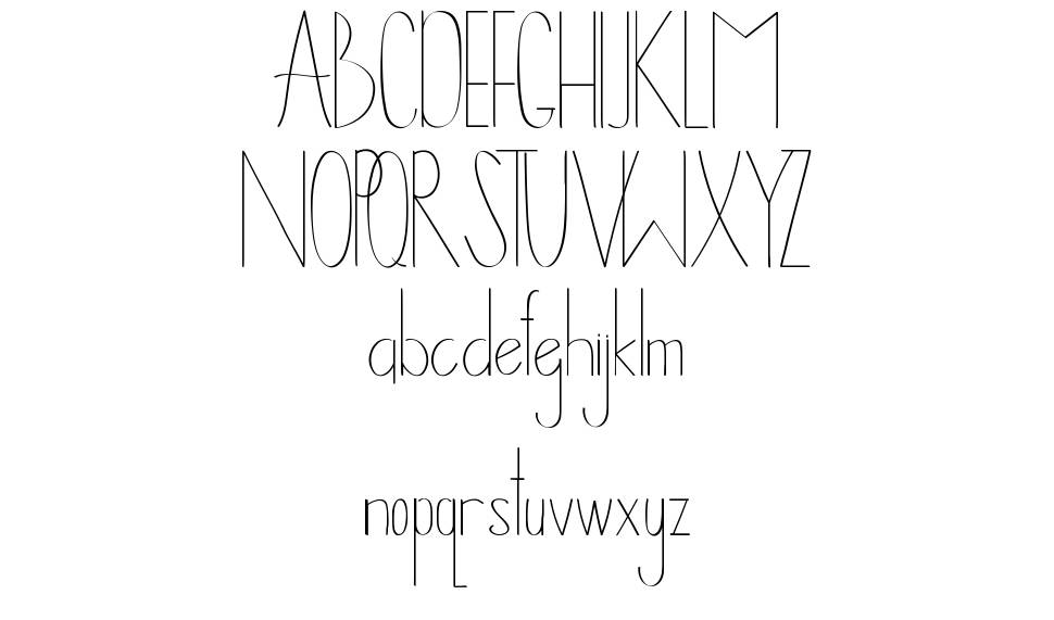 Timitty Sans font specimens