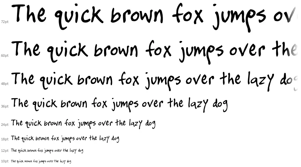 Timtastic !font waterfall