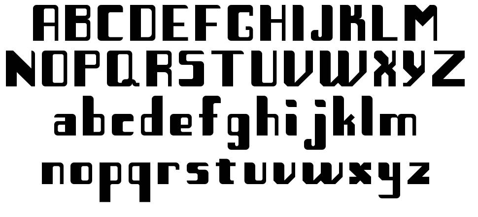 Tipografia font specimens