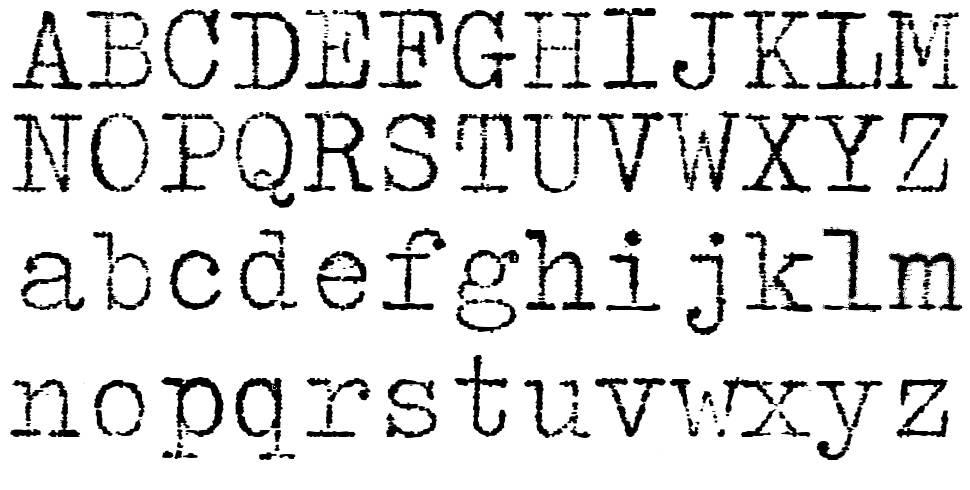Tippa font specimens