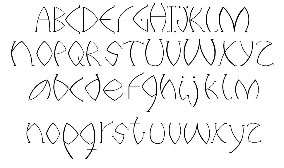 Titanium font Örnekler