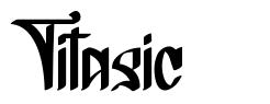 Titasic 字形