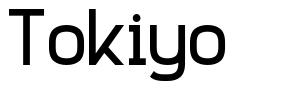 Tokiyo font
