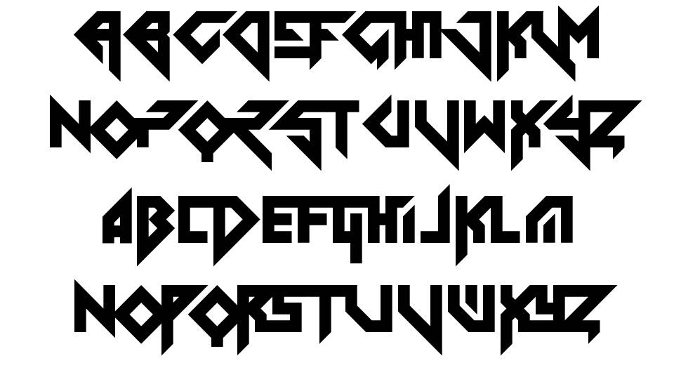 Tolerant font by Andrew McCluskey | FontRiver