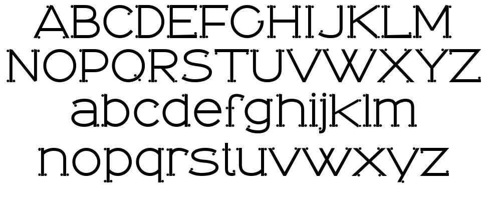 Tomino 字形 标本