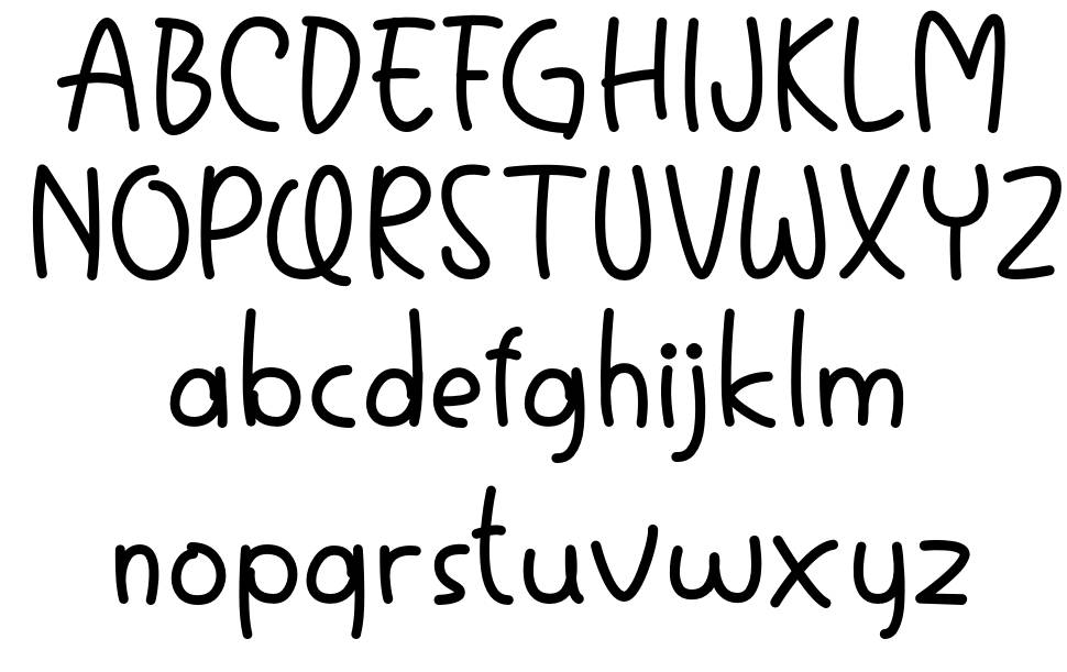 Tomodachy font Örnekler
