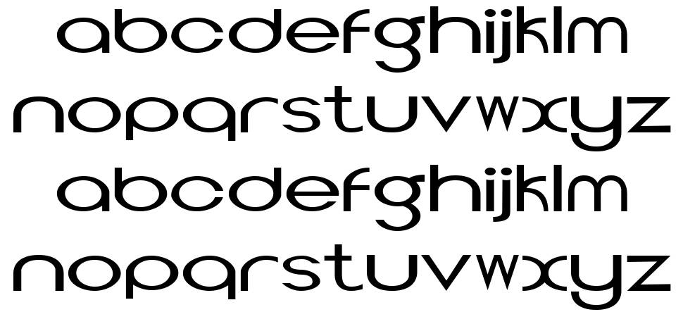 Topeka font specimens
