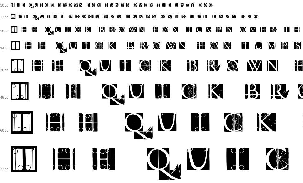 Torniello Initials font Şelale