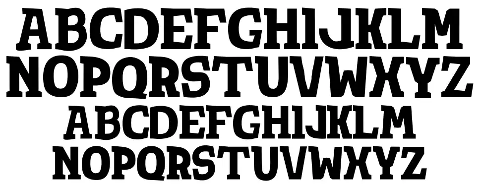 Tot Shrift font specimens