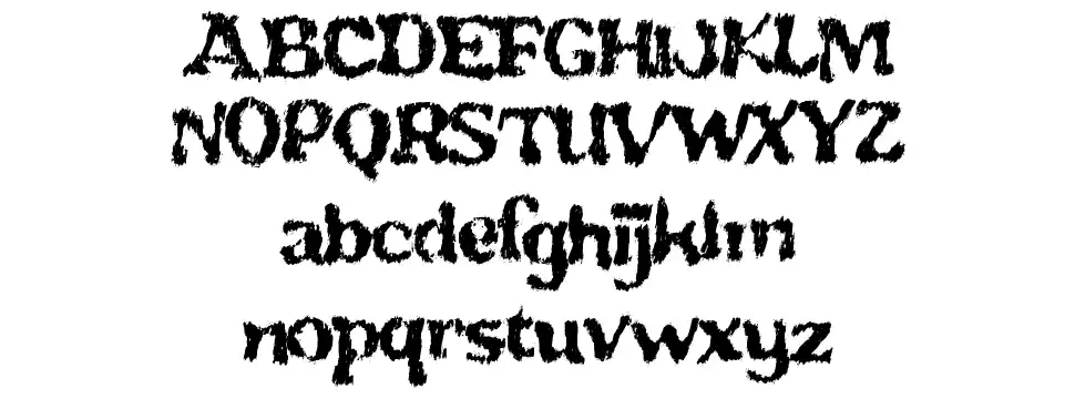 Total Freakfont specimens