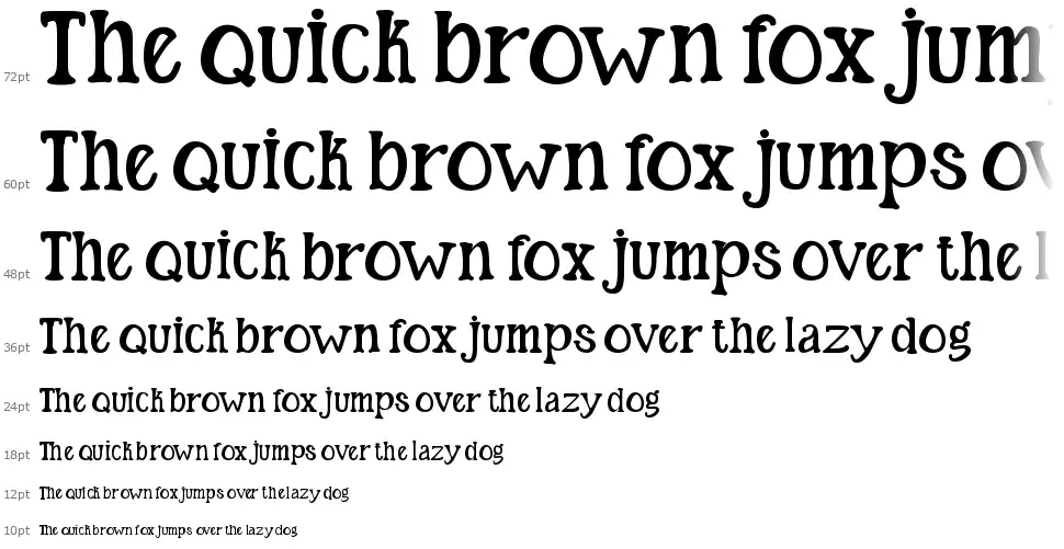 Toxic Pumpkinfont waterfall