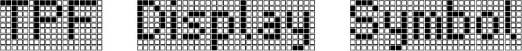 TPF Display Symbol