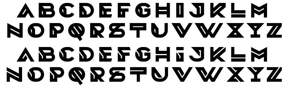 Trace font Örnekler