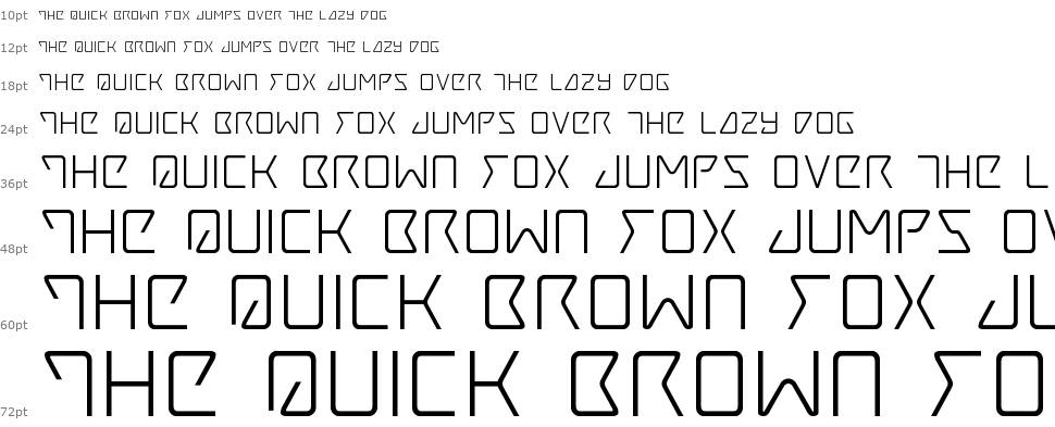 Tracer font Waterfall