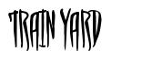 Train Yard шрифт