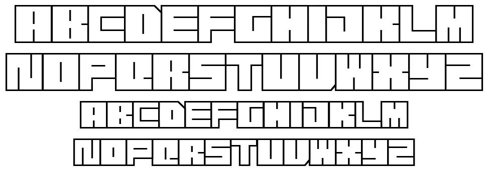 Transuranium 字形 标本