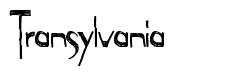 Transylvania шрифт