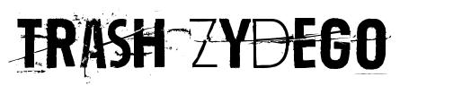 Trash Zydego шрифт