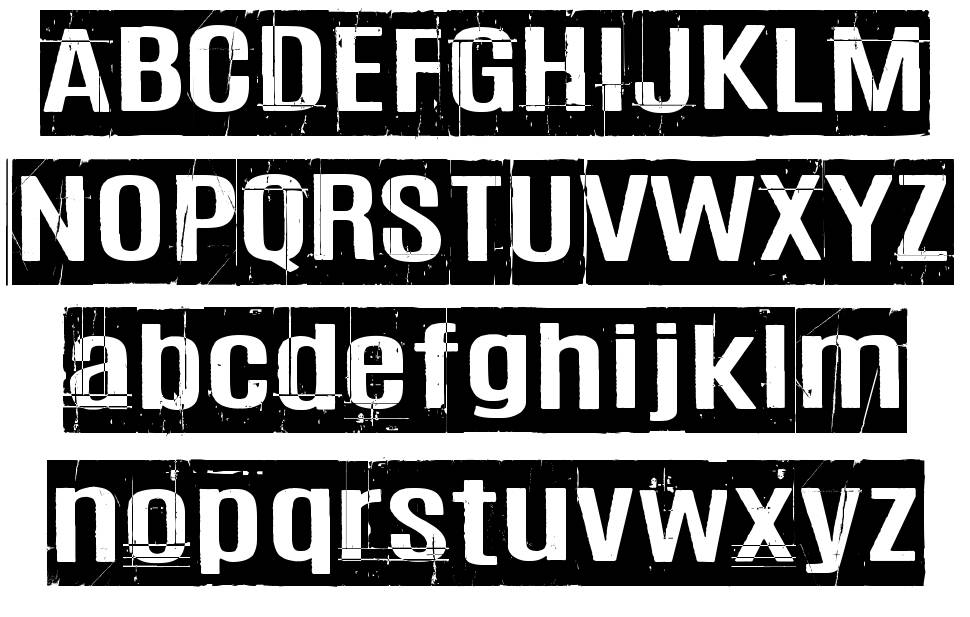 Trashbox font Örnekler