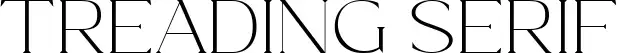 Treading Serif