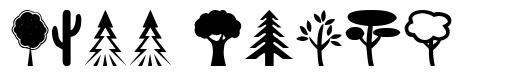 Tree Icons font